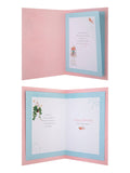 Hallmark sister birthday card with bath illustration, UK version