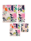 Hallmark contemporary floral gift bag pack 4 pack, UK version