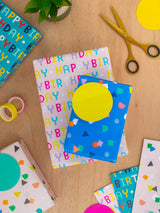 Next Hallmark Birthday Gift Wrap Set with 8 Sheets and 8 Tags- Buy online at McGrocer