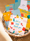 Hallmark kids thank you cards 20 pack with 4 designs, UK version