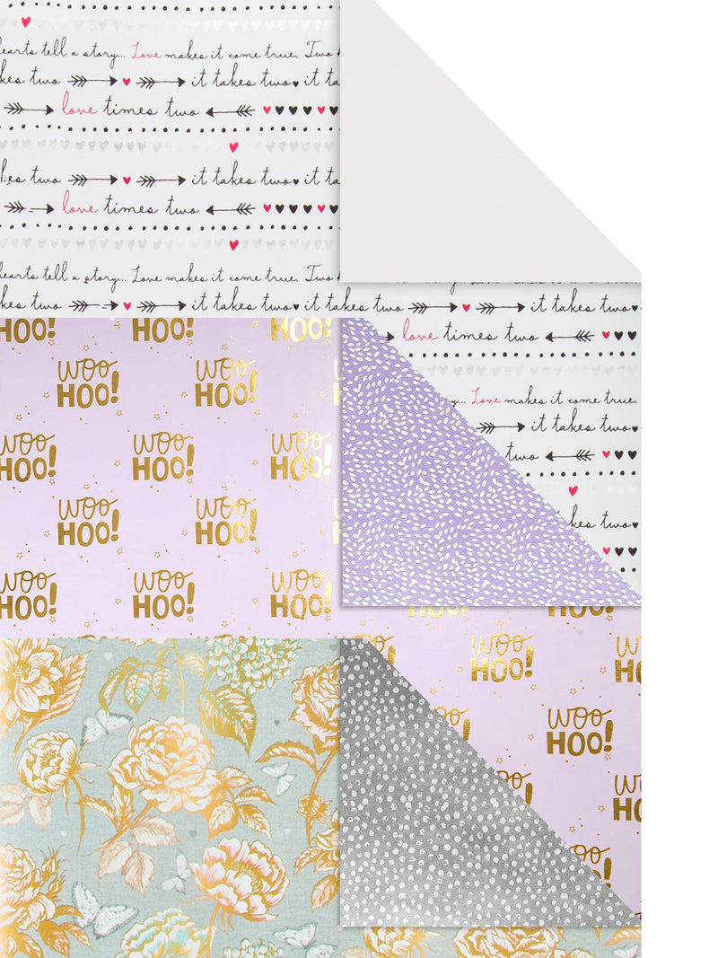 Hallmark Multi Celebration Wrapping Paper 6 Rolls x 2m, UK version