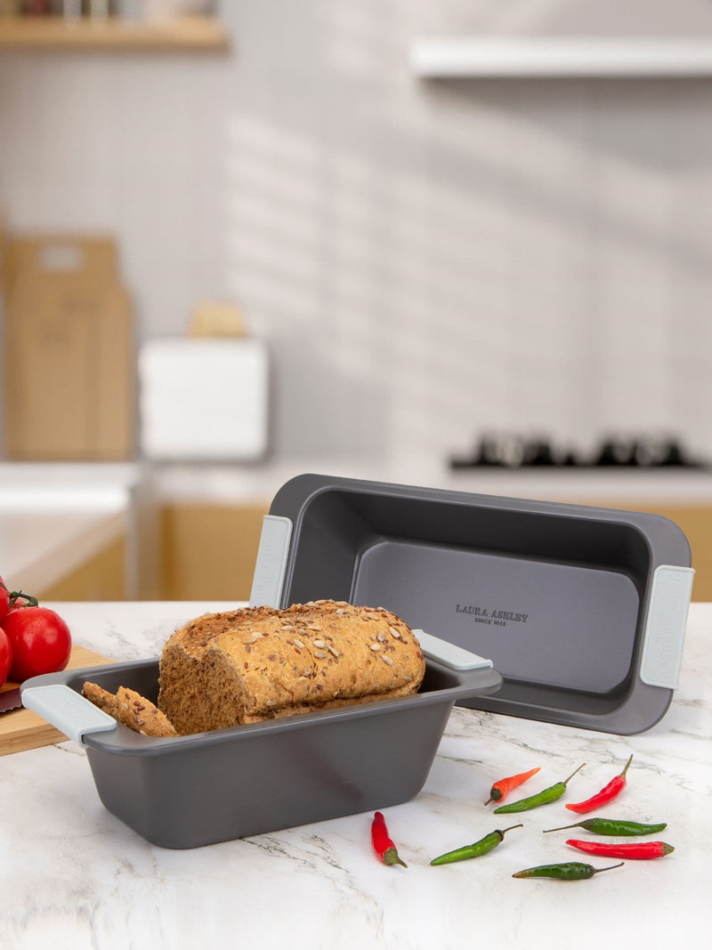 Laura Ashley sage leaf loaf tin set, UK version