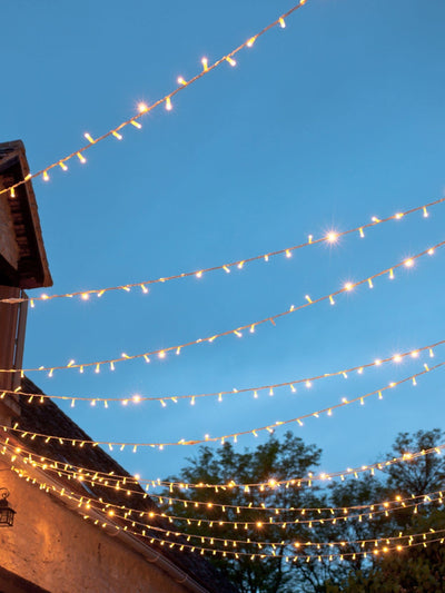 Next Lights4fun Clear Outdoor 800 Dual LED String Lights, 40m- Buy online at McGrocer