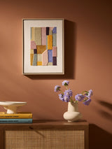 Next MADE.COM Multi Tonal Alonzo Embroidered Wall Art 40cm x 30cm- Buy online at McGrocer
