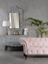 Next Interiors by Premier Orvena Gold and Grey Small Ceramic Vase- Buy online at McGrocer