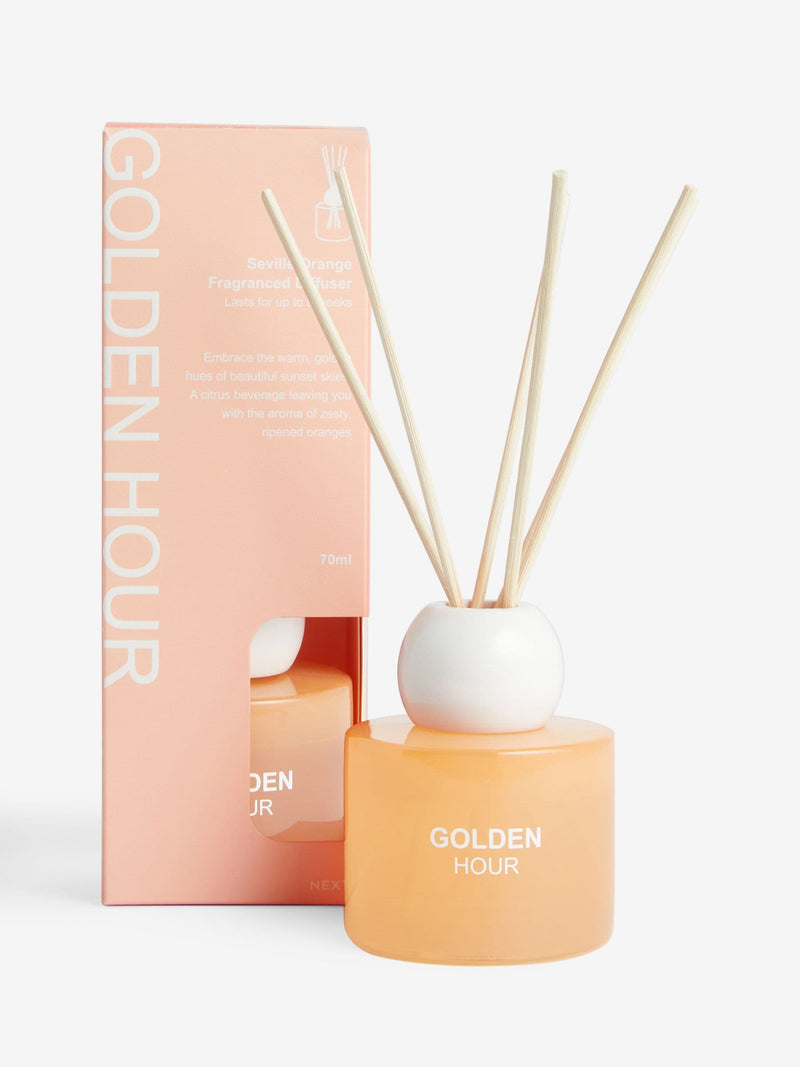 Seville Orange Pastels Golden Hour reed diffuser 70ml (British brand)
