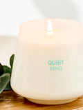 White lavender and cedarwood aromatherapy candle 9.5cm (British brand)