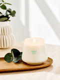 White lavender and cedarwood aromatherapy candle 9.5cm (British brand)