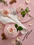 Pink Rose and Sandalwood Pastels Secret Garden Candle