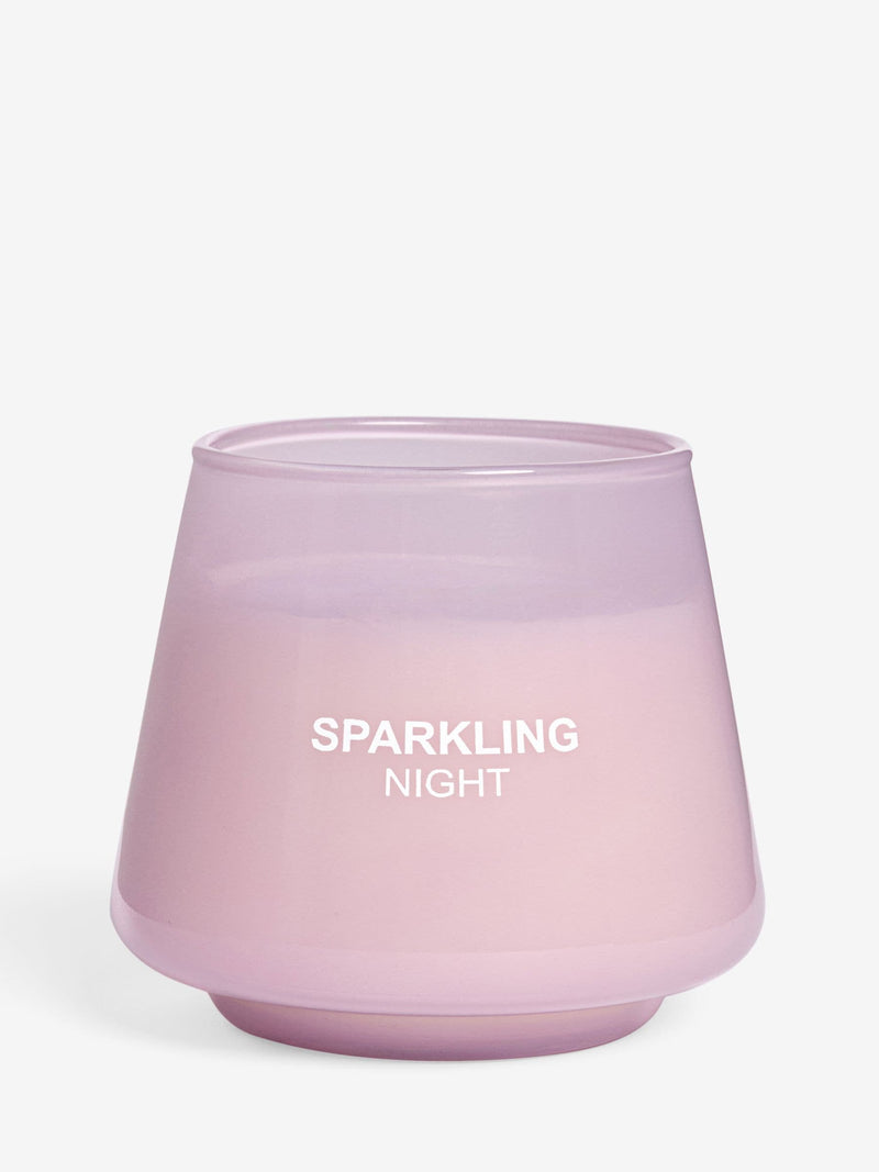 Lilac Cherry and White Musk Pastels Sparkling Night candle, UK version