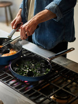 Next Joseph Joseph Midnight Blue Space Folding Handle Ceramic Nonstick 24cm Frying Pan- Buy online at McGrocer