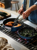 Next Joseph Joseph Midnight Blue Space Folding Handle Ceramic Non Stick 28cm Frying Pan- Buy online at McGrocer