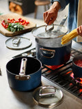 Joseph Joseph Midnight Blue Space Ceramic Nonstick Saucepan 19cm, UK version