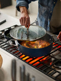 Joseph Joseph midnight blue casserole pan 28cm, UK version