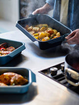 Next Joseph Joseph Blue Nest Oven Nonstick Large Roasting Tray- Buy online at McGrocer