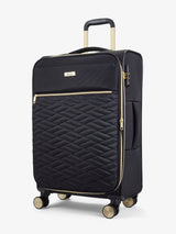 Next Rock Sloane Medium Suitcase - Black (52L)- Buy online at McGrocer