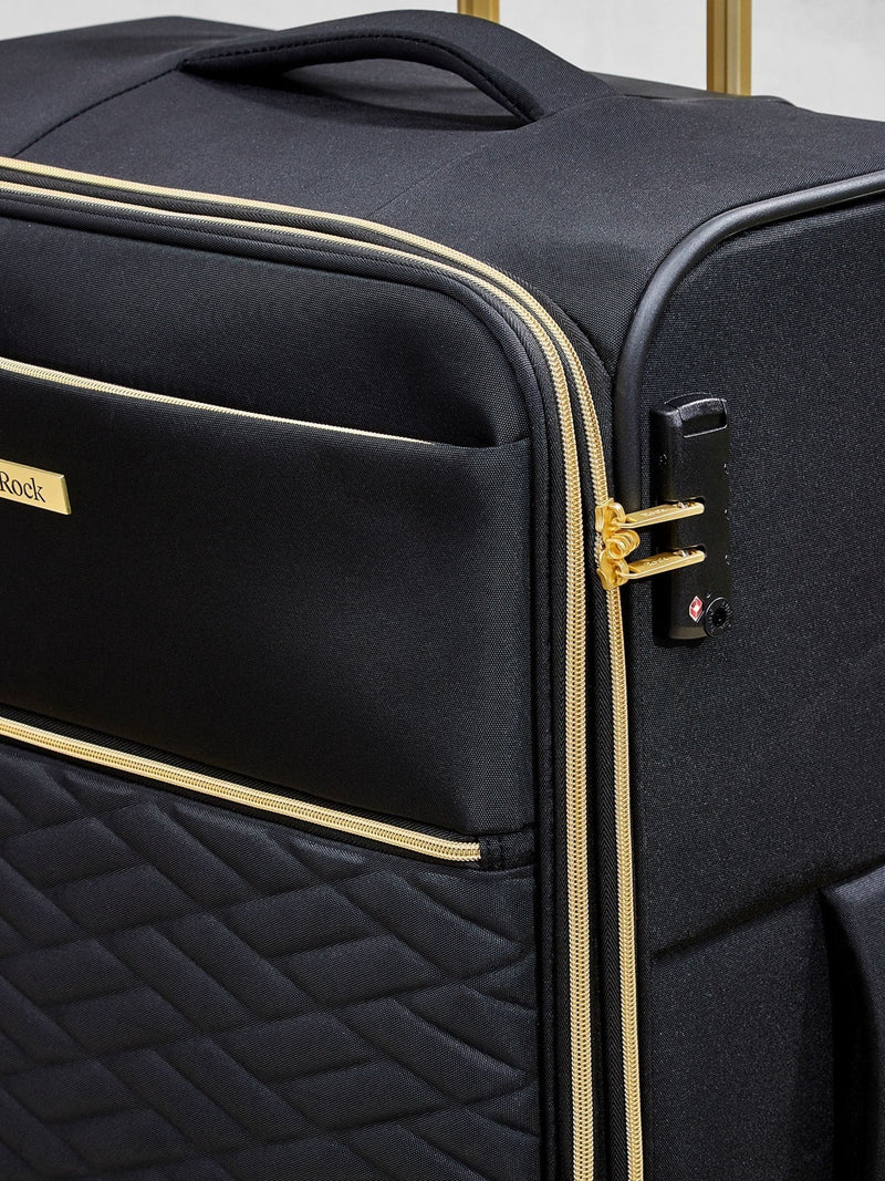 Rock Luggage Sloane medium suitcase black, UK version