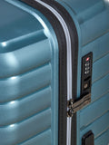 Rock Hydra Lite cabin suitcase blue 55cm, imported from the UK