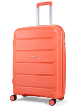 Next Rock Tulum Orange Medium Hard-Shell Suitcase 66cm- Buy online at McGrocer