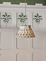 Next Cath Kidston Cream/Green Pleat Bow Easyfit Lampshade 30cm- Buy online at McGrocer