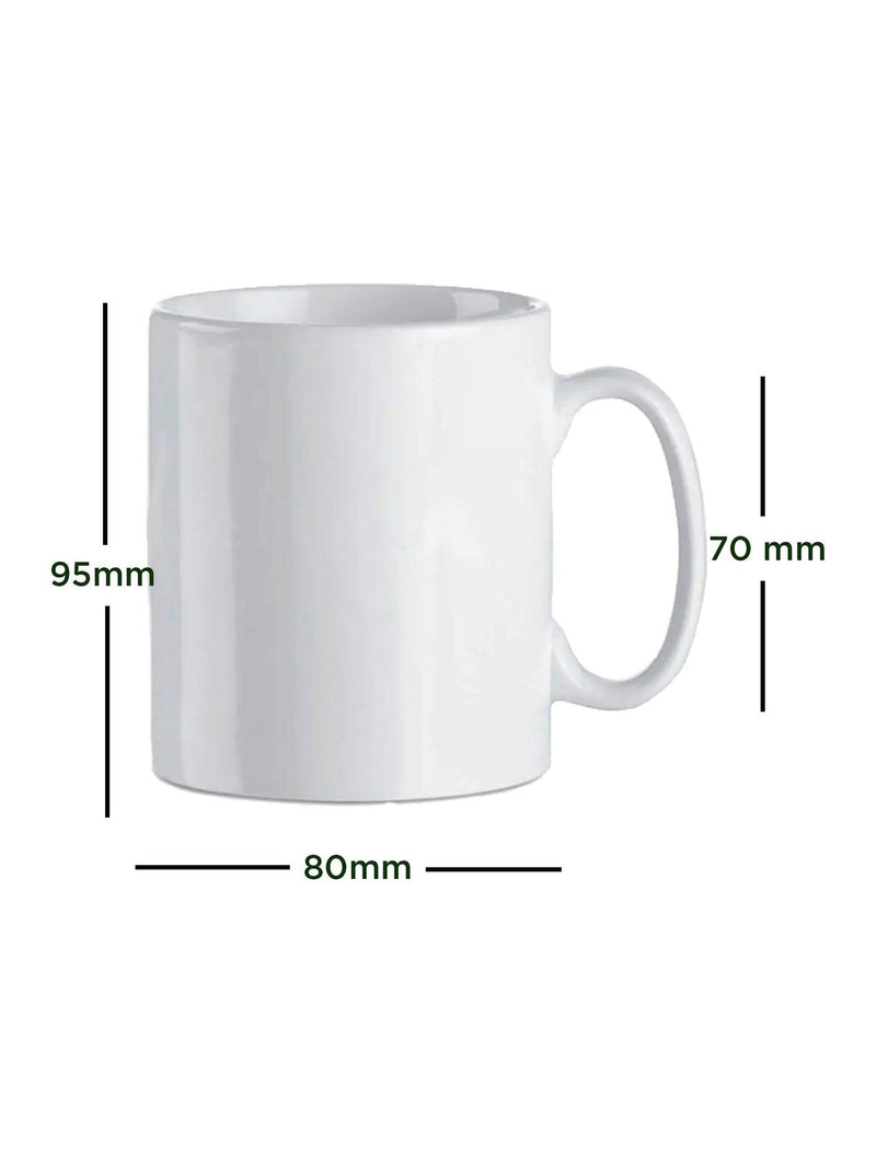 Solesmith Personalised Resting Eyes Mug, imported from the UK