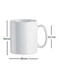 Solesmith Personalised Resting Eyes Mug, imported from the UK