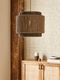 French Connection natural grey Durachaar lampshade 34cm, UK version