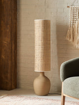 Next French Connection Chana Terracotta Floor Lamp- Buy online at McGrocer