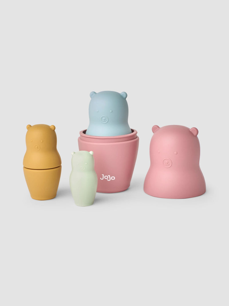 JoJo Maman Bébé Silicone Nesting Bears 4-piece set, UK version