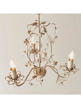 Next Gallery Home Gold Milford 3 Light Chandelier Ceiling Light- Buy online at McGrocer