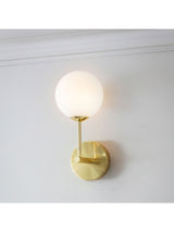 Next Gallery Home Brushed Gold Springfield Wall Light- Buy online at McGrocer