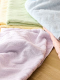 Pastel terry tea towel set of 5, imported from the UK
