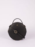 LRM Goods personalised leather circle bag 18cm (British brand)