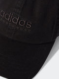 Adidas black dad cap adjustable back closure cotton (British brand)