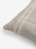 Windowpane check cushion natural 50x50cm - British product