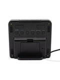 Acctim Wyndham Black Colour weather station alarm clock - British product