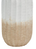 Pacific Natural Amalia stoneware textured vase 30cm height, imported from the UK
