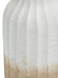 Pacific Natural Amalia stoneware textured vase 30cm height, imported from the UK