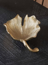 Next Pacific Gold Metal Gingko Leaf Trinket Bowl- Buy online at McGrocer