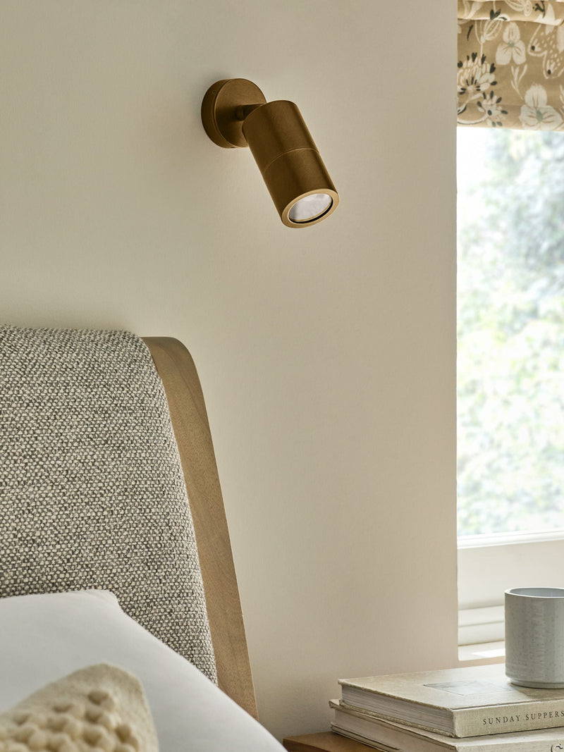 Bronze Ashfield wall light 18cm indoor outdoor - British product