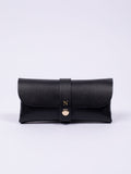 LRM Goods black leather glasses case (British brand)
