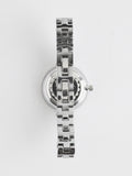 Silver sparkle bracelet watch and matching pully bracelet set 3cm diameter (British brand)