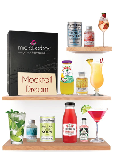 Next MicroBarBox Mocktail Dream Set Non-Alcoholic Cocktail Gift Box- Buy online at McGrocer