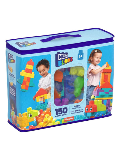 Next Mega Bloks Bigger Building Bag Building Blocks Set 150 Pieces- Buy online at McGrocer