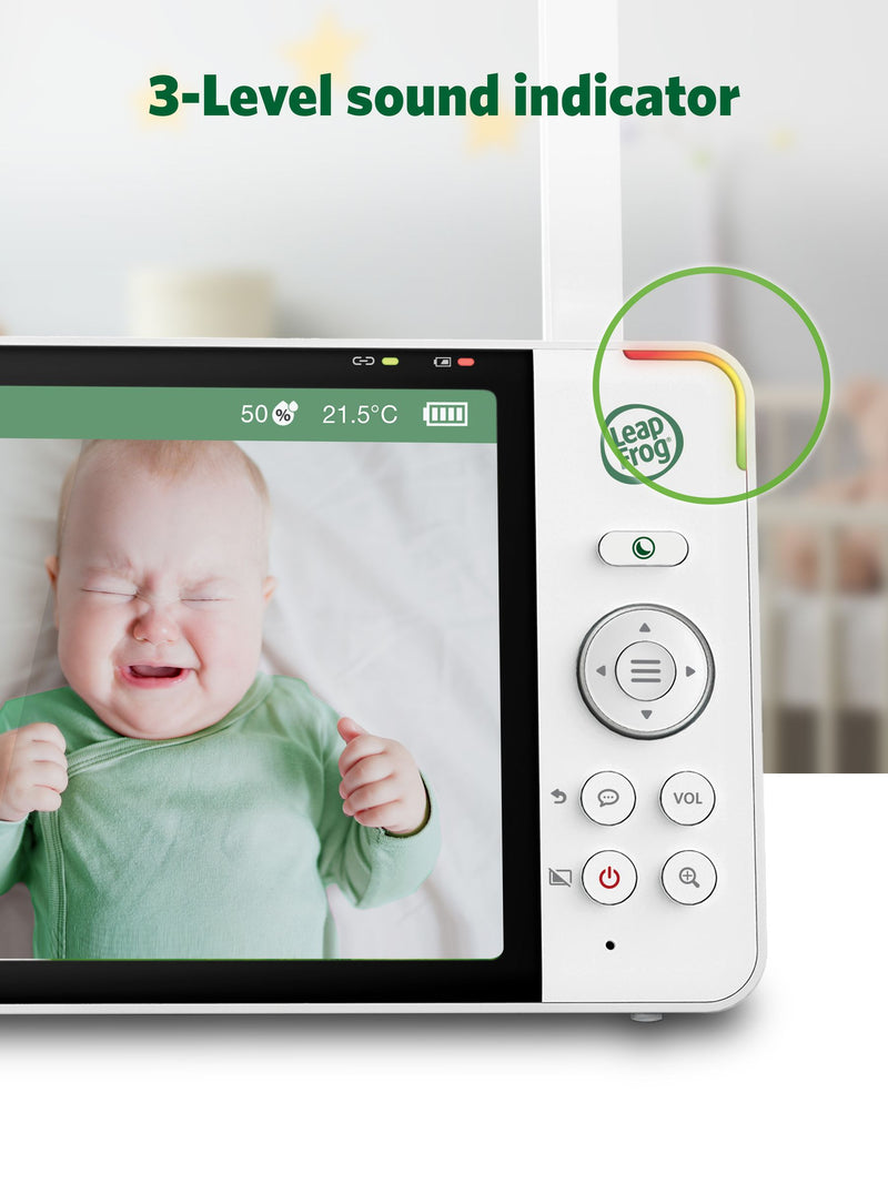 Leapfrog LF920HD 7 inch HD video baby monitor (British brand)
