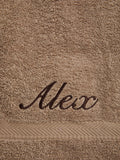 Dollymix 100% cotton personalised hand towel 50x90 cm, UK version