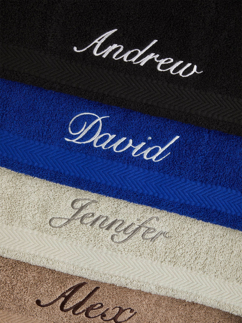 Dollymix 100% cotton personalised hand towel 50x90 cm, UK version