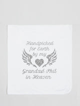 Next Dollymix Personalised Handpicked for Earth 100% Cotton White Blanket- Buy online at McGrocer