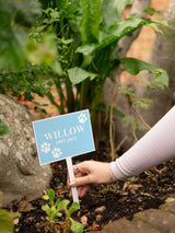 Next Jonnys Sister Personalised Rectangle Metal Pet Memorial Garden Plaque 11x16cm with 31cm Post- Buy online at McGrocer