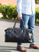 Next Jonnys Sister Personalised Nuhide Travel Holdall with Strap- Buy online at McGrocer